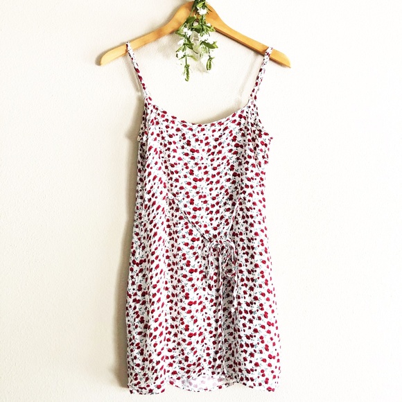 Reformation Lindsay Mini Tank Tie Floral Dress Sm. - Picture 3 of 4